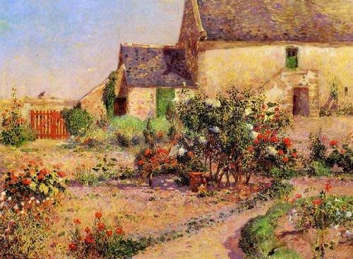 unknow artist The Garden at Kervaudu Spain oil painting art